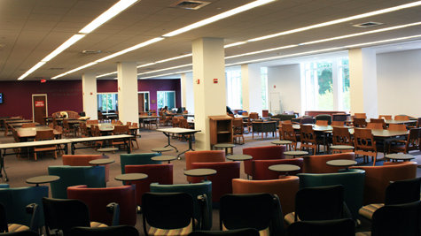 Margaret Baxter Vaughan Read and Relax area
